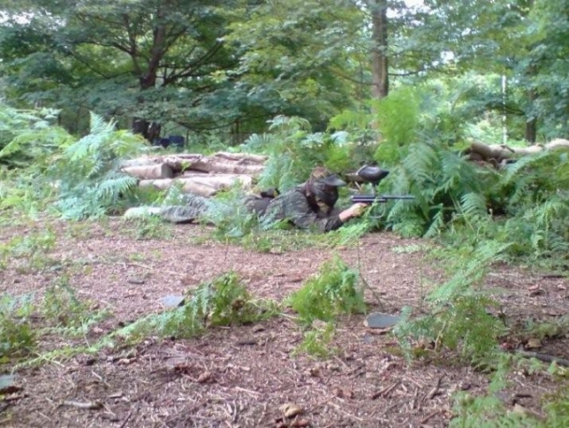 Lying in wait for the enemy